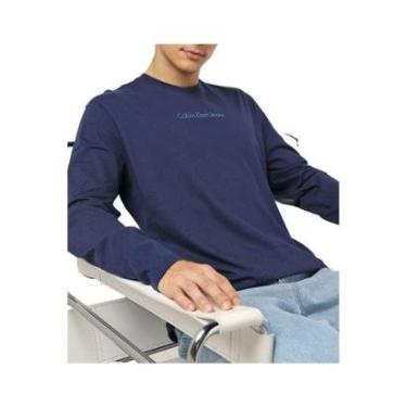 Imagem de Camiseta Calvin Klein Jeans Logo Masculina - PRETO - GG-Masculino