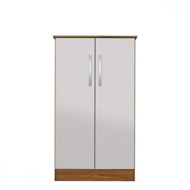 Imagem de Sapateira Multiuso Alaska New 2 Portas Freijó Trend Off White Notável Freijo Trend/off White