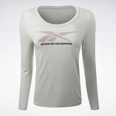 Imagem de Camiseta Reebok Manga Longa Race Print Feminina-Feminino
