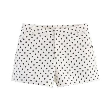 Imagem de Conjunto Vintage Feminino Com Estampa De Poá, Jaqueta De Manga Longa C