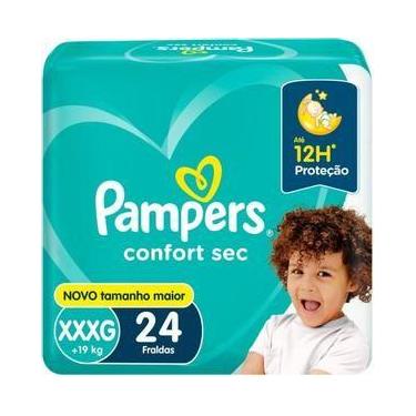 Imagem de Fraldas descartáveis pampers confort sec mega xxxg c/24 und