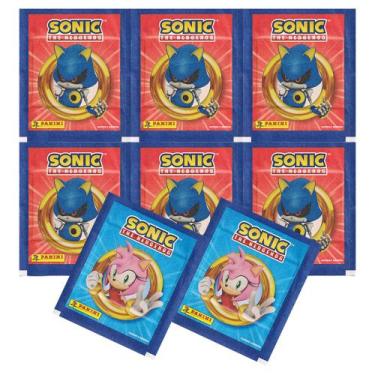 Imagem de 150 Figurinhas Sonic The Hedgehog Modern 2026 30 Envelopes Figurinhas 