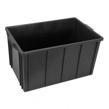 Imagem de Caixa Plástica Caixa Plastica 28L com Tampa para Organização em Plástico para Uso Domés...