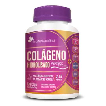 Imagem de Colágeno hidrolisado verisol - 120 caps - flora nativa do brasil
