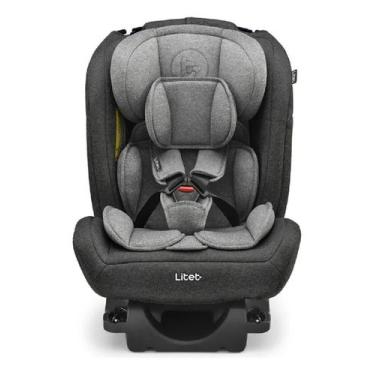 Imagem de Cadeira De Carro All Stages 2.0 Isofix 0-36kgs Cinza Litet - Congratul
