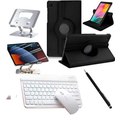 Imagem de Case p/ Galaxy Tab A11 Plus 11 + Teclado Mouse Caneta e Suporte Girató