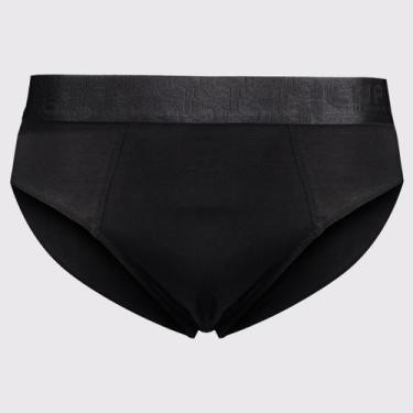 Imagem de Cueca Slip Lupo Algodão com Elastano Basic Preta, M