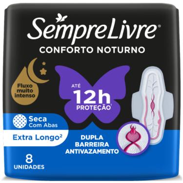 Imagem de Absorvente Adapt Plus Noite e Dia 8 Unidades Sempre Livre Proteção 10h