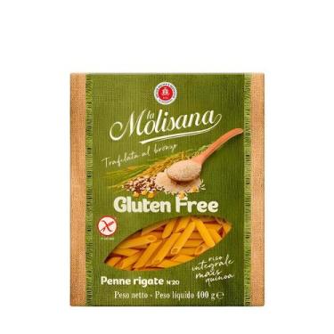 Imagem de Macarrão Penne Rigate Nº20 Integral Sem Glúten La Molisana  400g