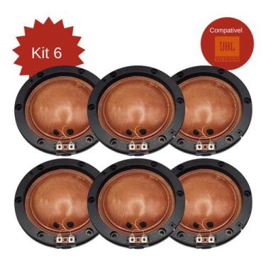 Imagem de Reparo Driver D-400/405 Corneta 8 Ohms 100w - Kit Com 6 Uni - Forceone