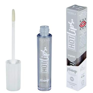 Imagem de Vizzela Gloss Hot Lips Crystal - Vizzela Cosméticos