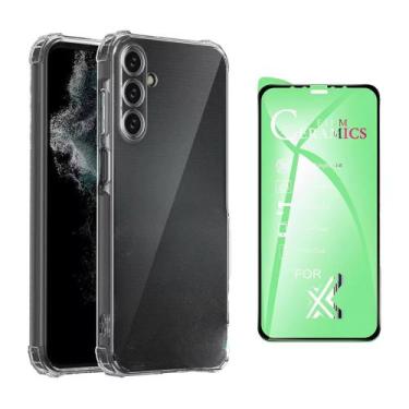 Imagem de Capa Capinha Anti Queda + Película 3D Para Samsung Galaxy A15 - Capinh