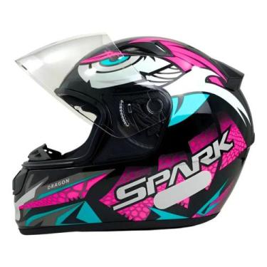 Imagem de Capacete Ebf Dragon Rosa, 60