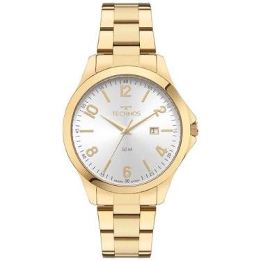 Imagem de Relógio Technos Masculino Steel Dourado - 2115uaz-1k