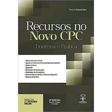 Imagem de RECURSOS NO NOVO CÓDIGO DE PROCESSO CIVIL: Doutrina e Pratica - IMPERI
