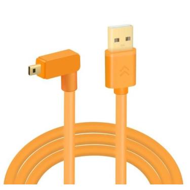 Imagem de Cabo para transmissão ao vivo  usb mini8pin para câmeras 3mt - IMPORTE