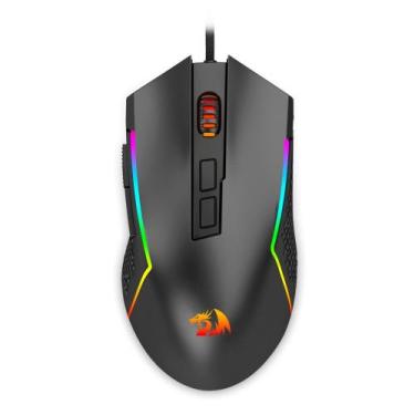 Imagem de Mouse gamer redragon trident lite rgb m613-rgb preto