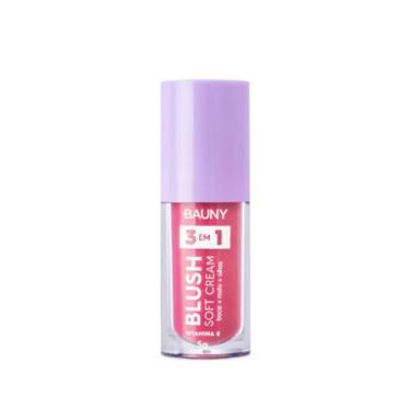 Imagem de Blush Líquido Bauny Soft Cream Princess 3 em 1 5g - Bauny Cosméticos