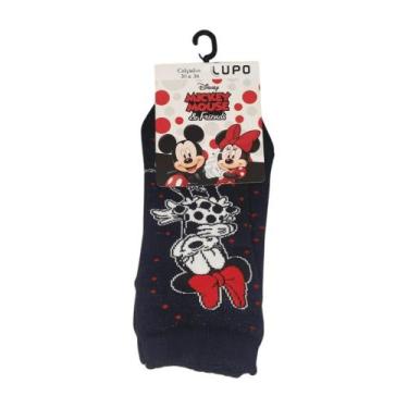 Imagem de Meia Lupo Infantil Disney Mickey - 30 a 36, Terracota
