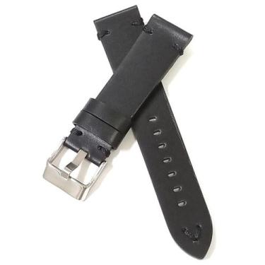 Imagem de Pulseira Relógio couro, Vintage, Pesponto Grosso.LC125 - Marcofox, Pre
