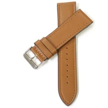 Imagem de Pulseira Relógio Couro, Grossa, Longa com 21cm.LC63 - Marcofox, Marrom