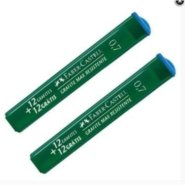 Imagem de Grafite 0.7MM Polymer HB 12TB X 24MN CX.C/12 - FABER-CASTELL