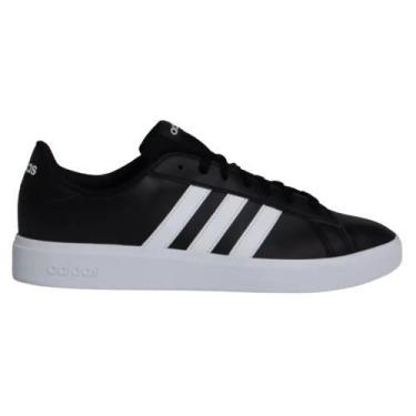 Imagem de Tenis adidas masculino grand court base 2.0 iq5680, Preto, Branco, 42