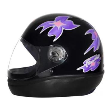Imagem de Capacete Taurus Formula 1 Femme Fechado Feminino Preto Branco Rosa, Pr