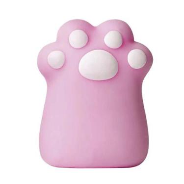Imagem de Apontador 1 furo Holic Pets Patinha de gato Tris, Rosa