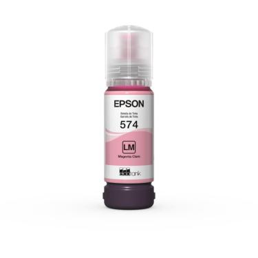 Imagem de Refil de Tinta para Impressora T574620-AL Ecotank Magenta Claro 70ml Alta Qualidade Fot...