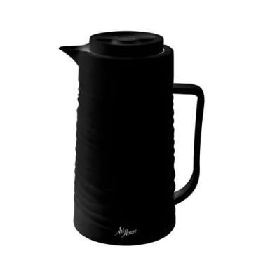 Imagem de Garrafa Térmica Café Chá 1L Wave Preta Art House - ArtHouse