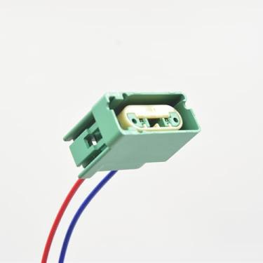 Imagem de Conector impermeável automático de 2 pinos para Ford Focus Mondeo GM Buick Opel Cadillac Lincoln Jeep farol de seta plugue de luz traseira 3F1T-14A464-AA (verde)