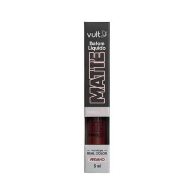 Imagem de Batom Vult Liquido Matte Nano HD Bordo 5ml