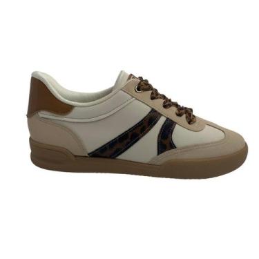 Imagem de Tênis Casual Piccadilly Bege 903001 Conforto - Off 38, Off white, 38