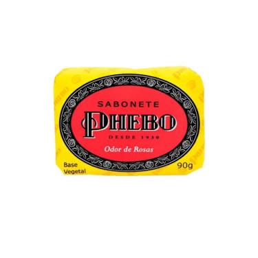 Imagem de Sabonete em Barra Odor de Rosas Pebho 90g - Phebo