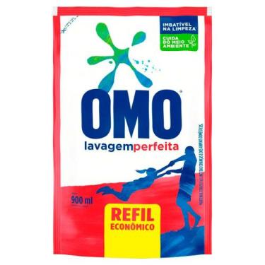 Imagem de Lava Roupa Lavagem Perfeita Refil Omo 900ml