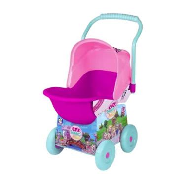 Imagem de Brinquedo Carrinho de Boneca Cry Babies Cotiplás - 2714