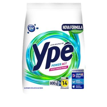Imagem de Ypê Lava Roupas em Pó Power Act 800g (Sachê)