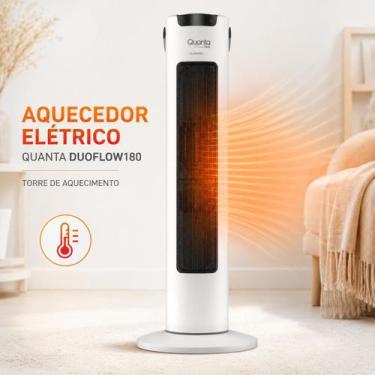 Imagem de Aquecedor Eletrico Quanta QTED180 DUOFLOW180 - 1500W - 110V - Branco e