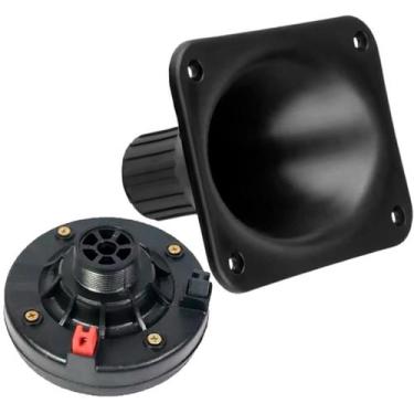 Imagem de Kit Som Driver 120W RMS 8 Ohms + Corneta Plastica LC05 Rosca - Permak