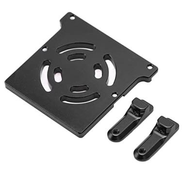 Imagem de Rack de recepção de liga de alumínio, rack de recepção fácil de instalar para Axial SCX24 AXI90081 1/24(Preto)