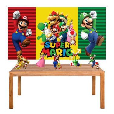 Painel Redondo Super Mario Bros Filme - IMPAKTO VISUAL - Painel de