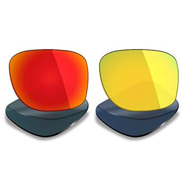 Imagem de 2 pares de lentes polarizadas de substituição da Mryok para óculos de sol Oakley Holbrook Metal – Opções