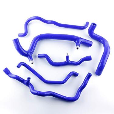 Imagem de LUXERAD 3 camadas 4,5 mm Performance Silicone Refrigerante Mangueira Aquecedor Cano para RENAULT CLIO 172 182 COP (Azul)
