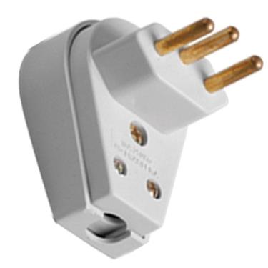 Imagem de Pino Prensa Ilumi Cabo Gigante 2P+T 20A 250V Cinza Embalagem com 10 Unidades