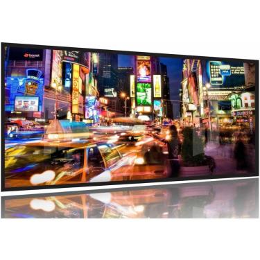 Imagem de Quadro Decorativo Cidade Nova York 130x60 Moldura Preta 2x2