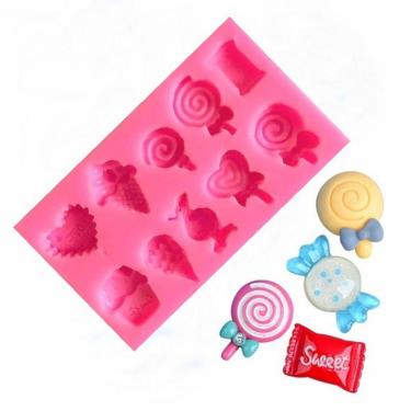 Imagem de Molde De Silicone Doces, Sorvetes, Pirulitos