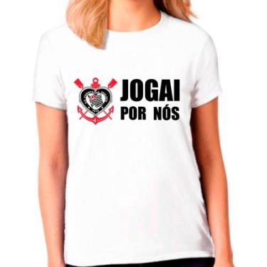 Imagem de Camiseta Corinthians Timão Futebol Feminina03 - Design Camisetas
