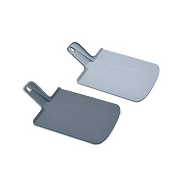 Imagem de Joseph Joseph Conjunto de 2 tábuas de corte de plástico dobráveis Chop2Pot Plus, pequeno, céu