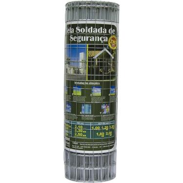Imagem de Tela Segurança Soldada Morlan 150 x 50mm Fio 2,30mm 1,00 x 25m